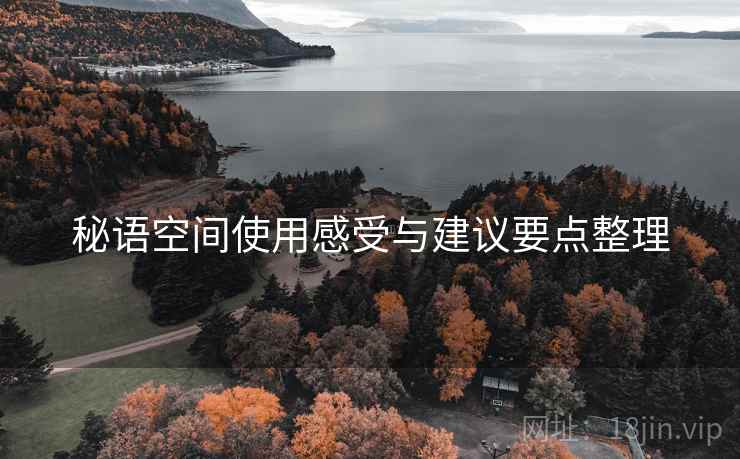 秘语空间使用感受与建议要点整理