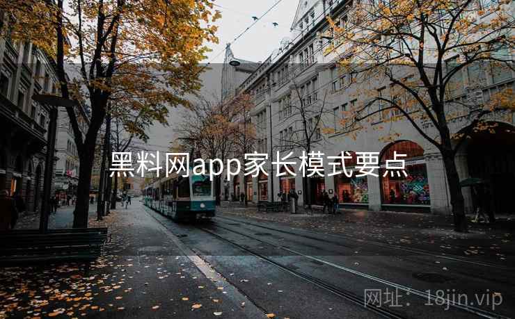 黑料网app家长模式要点