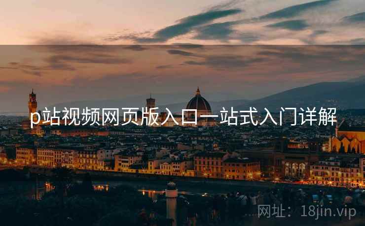 p站视频网页版入口一站式入门详解