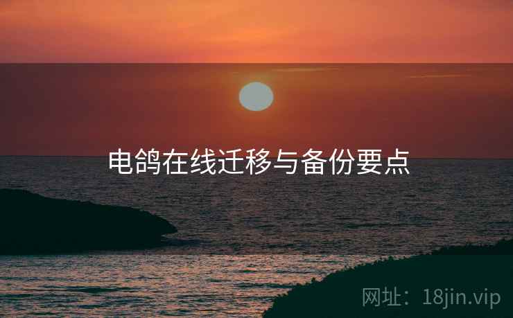 电鸽在线迁移与备份要点