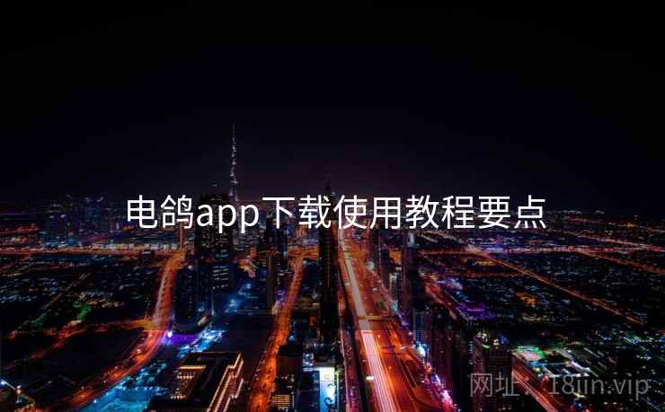 电鸽app下载使用教程要点